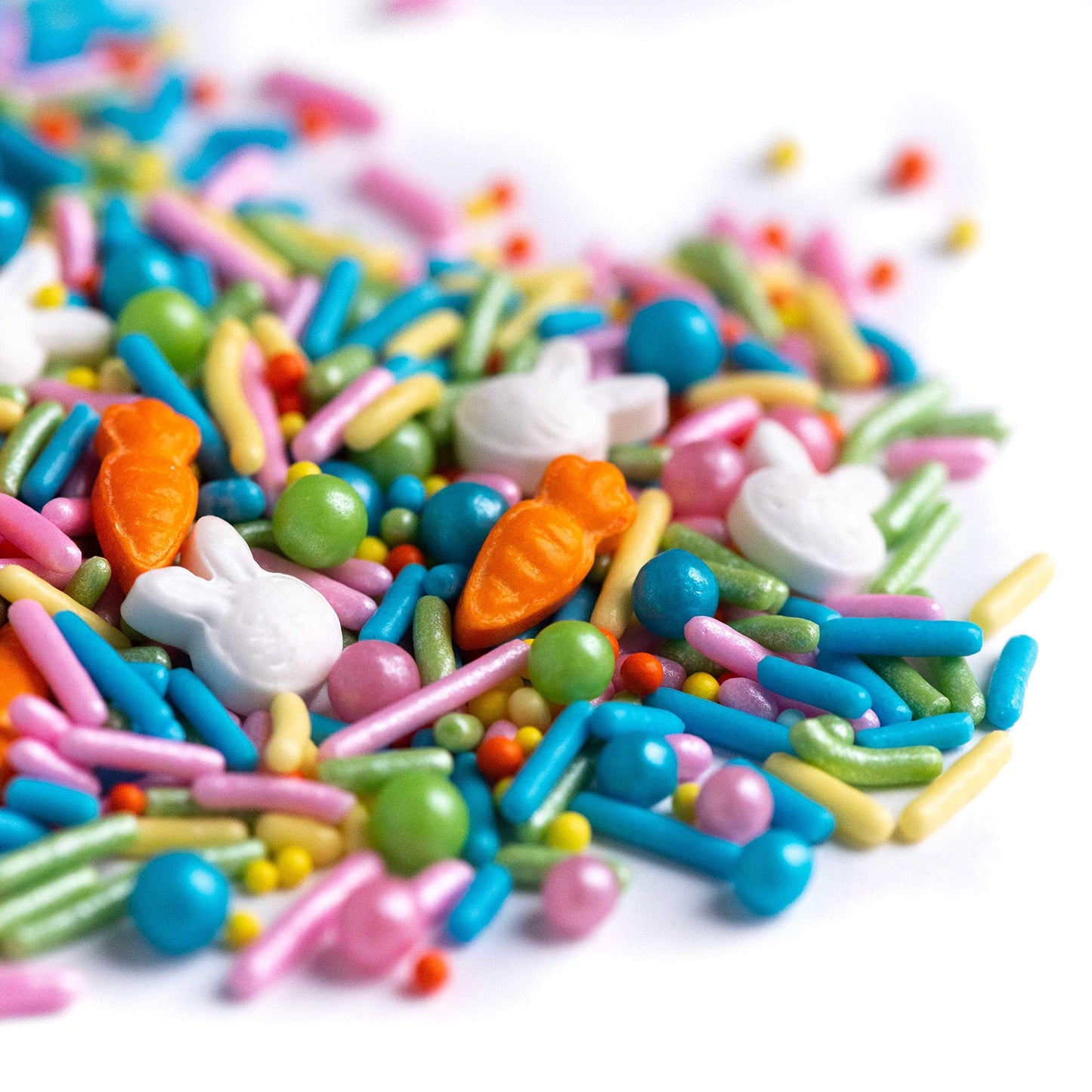 Sweets Indeed Sprinkles, Easter Edible Sprinkle Mix, Spring Bunny Carrots, Perfect For Cake Decorations, Baking, Ice Cream, Cook
