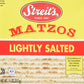 Streits Matzo, Lightly Salted, 11-Ounce Box (Pack Of 8)