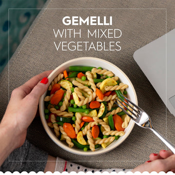Barilla Ready Pasta, Gemelli, 7 Oz. Pouch (Pack Of 7)