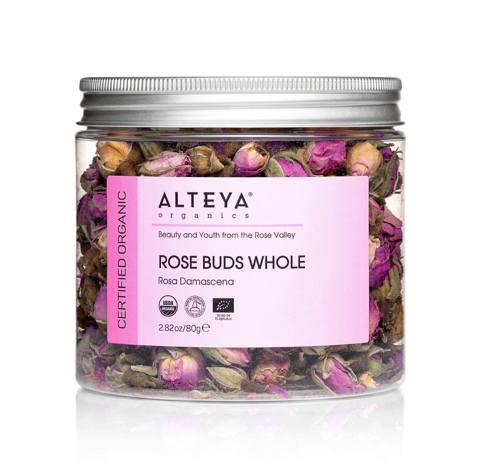 Alteya Organics Rose Bud Tea, USDA Organic, 2.82 Oz, Herbal Tea, Model AO-RB-BG