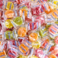 Bright Sunkiss Fruit Gems  Individually Wrapped Sugar Dusted Soft Gel Candy  Fruit Slice Flavored Jelly Gummies by Queen City Candy Cave (1 Pound)