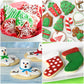 Cake Mate Cookie Icing Bundle – Red, White, Green Decorating Icing for Cakes and Cookies – 21 Ounces Total