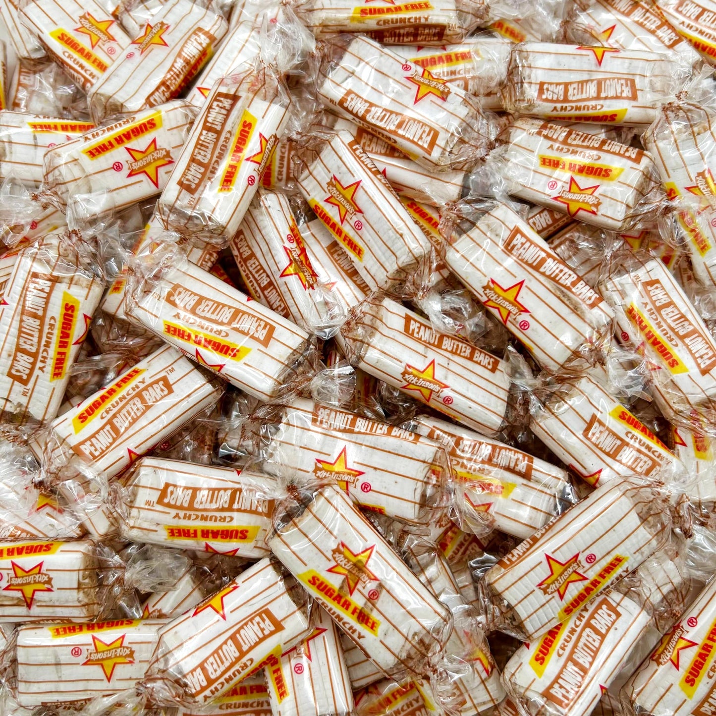 Atkinsons Sugar-Free Peanut Butter Candy Bars (1 Pound Bag - Approx. 70 Count)