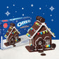 Create-A-Treat OREO and SOUR PATCH KIDS Holiday Cookie House Decorating Kits, 2 Pack Holiday Cookie Decorating Variety