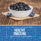 Whole Dried Blueberries, No Sugar Added, Bulk, Dehydrated, Dried Unsweetened Blueberries, All Natural, Non-Gmo, 1 Pound. - 16 Oz.