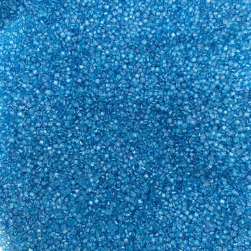 Edible Blue Sanding Sugar Sprinkles Cupcake Cake Toppers, Celebrations Candy Pearls Shaker Jar Wedding Party Cake Dessert Food D