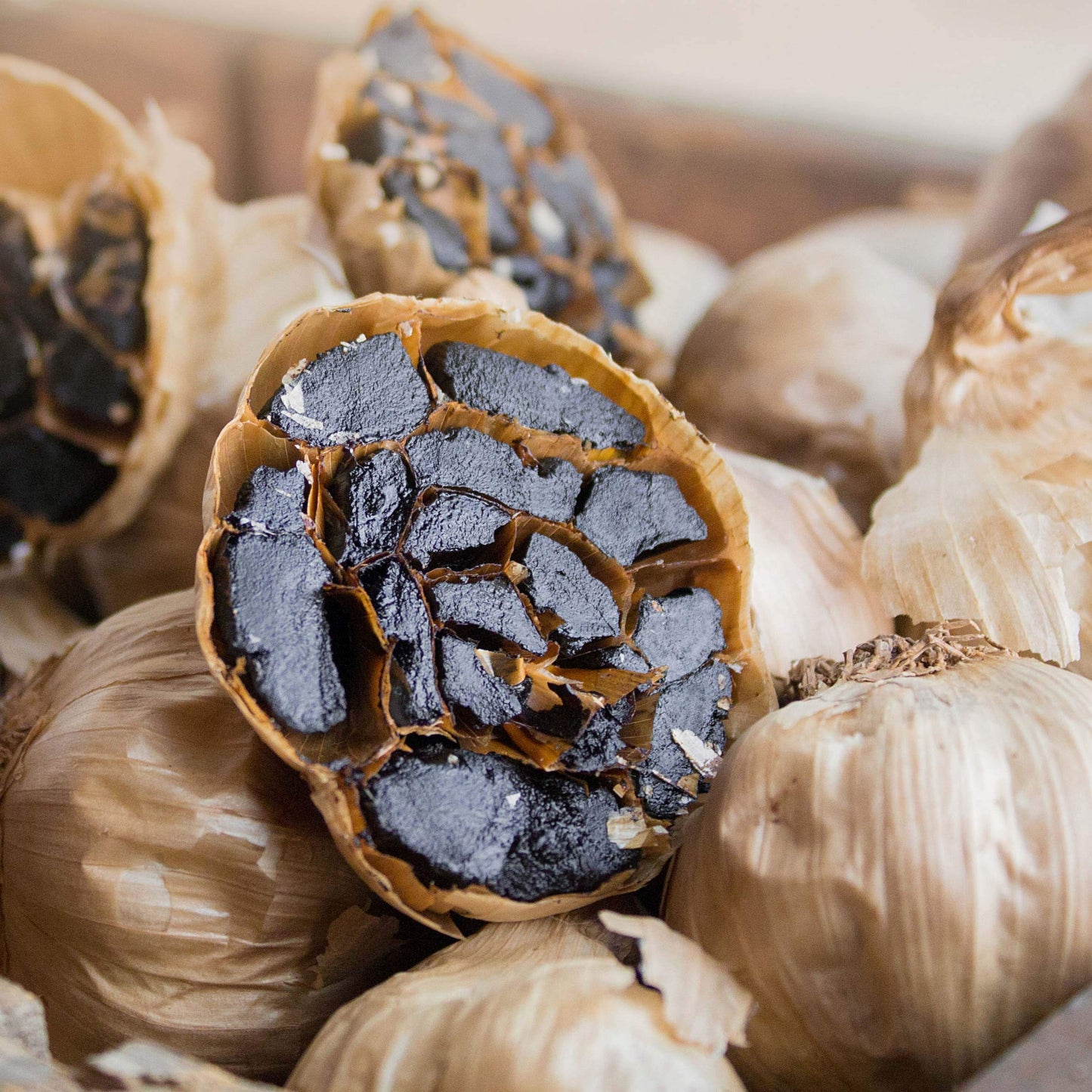 Whole Black Garlic - 1.5 Pounds