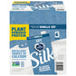 Silk Shelf-Stable Soy Milk, Vanilla, Dairy-Free, Vegan, Non-GMO Project Verified, 1 Quart (Pack of 6)