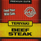 Jack Links Beef Steak, Teriyaki Flavor, 1-Ounce Pack of 12