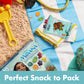 Betty Crocker Disney Moana Fruit Flavored Kids Snacks, Fat Free And Gluten Free Snack, 8 Oz (10 Pouches)