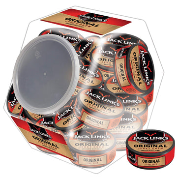 Jack LinkS Beef Chew  Shredded Beef Jerky  Made With Top-Grade Beef  Oriflavor Blendal Flavor  0.32 Oz Per Snack Tin  11.52 Ounce Total  0.31 Ounce (Pack Of 36)