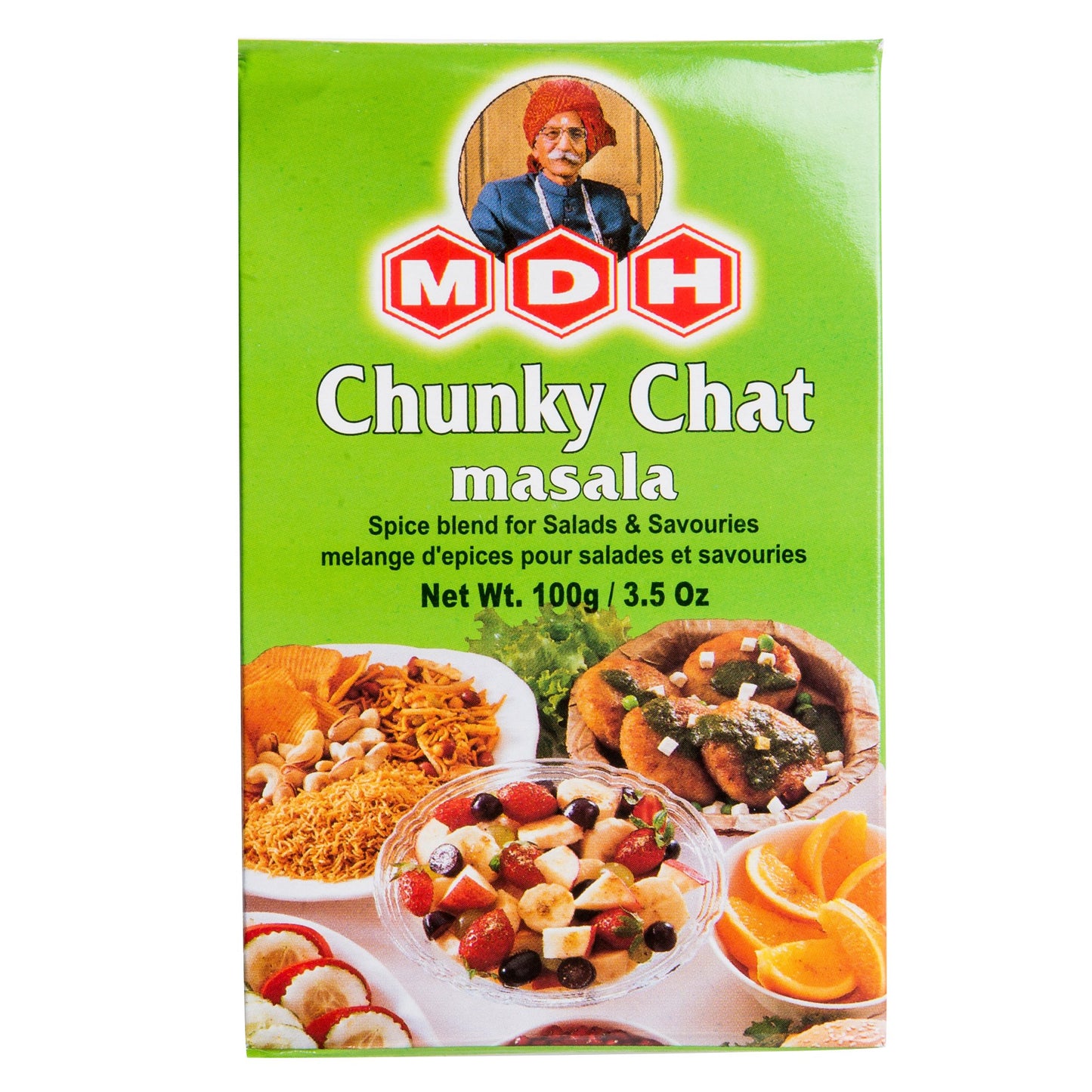 Mdh Chunky Chat Masala Powder, Vegetable Masala, 100G/115G