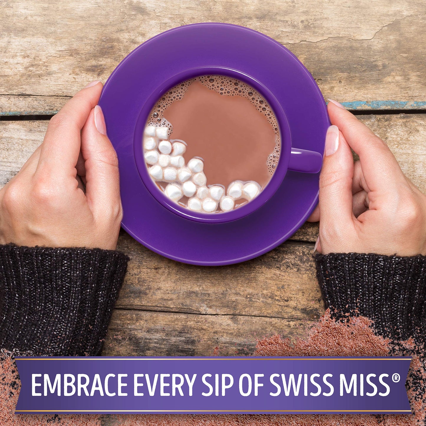 Swiss Miss Marshmallow Lovers Hot Cocoa Mix, 6 Count 8.4 Oz 8-Pack
