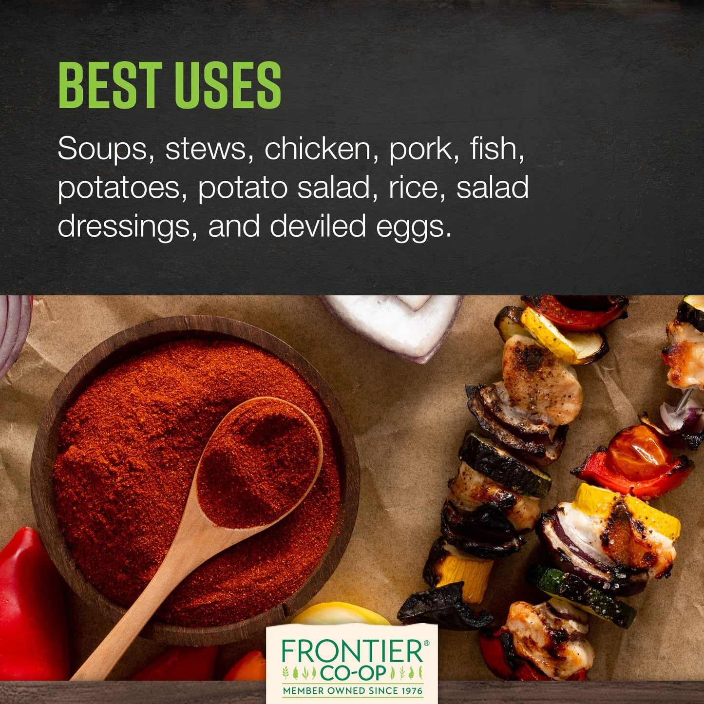 Frontier Co-op Organic Ground Smoked Paprika - Spanish Paprika Powder - 1 lb Bulk Bag