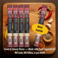 Jerky.Com Honey Ham Pork Jerky Snack Sticks 26 Pack (24 + 2 Bonus) | 5G Protein, 90 Calories, Gluten-Free, Individually Wrapped, Keto Friendly, Low Carb Snack | Delicious Sweet & Savory Jerky Meat Sticks | Gifts For Men