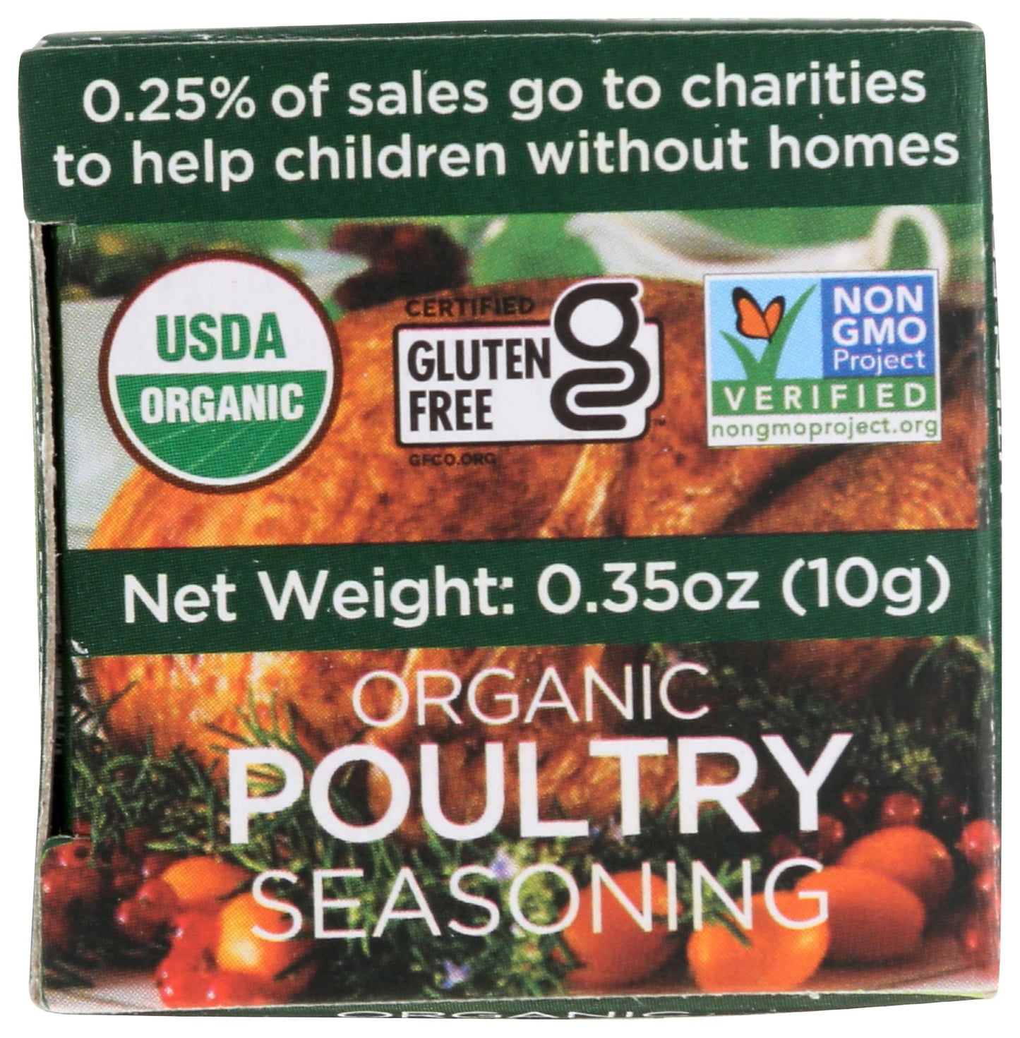 Spicely Organic Poultry Seasoning 0.35 Oz Certified Gluten Free