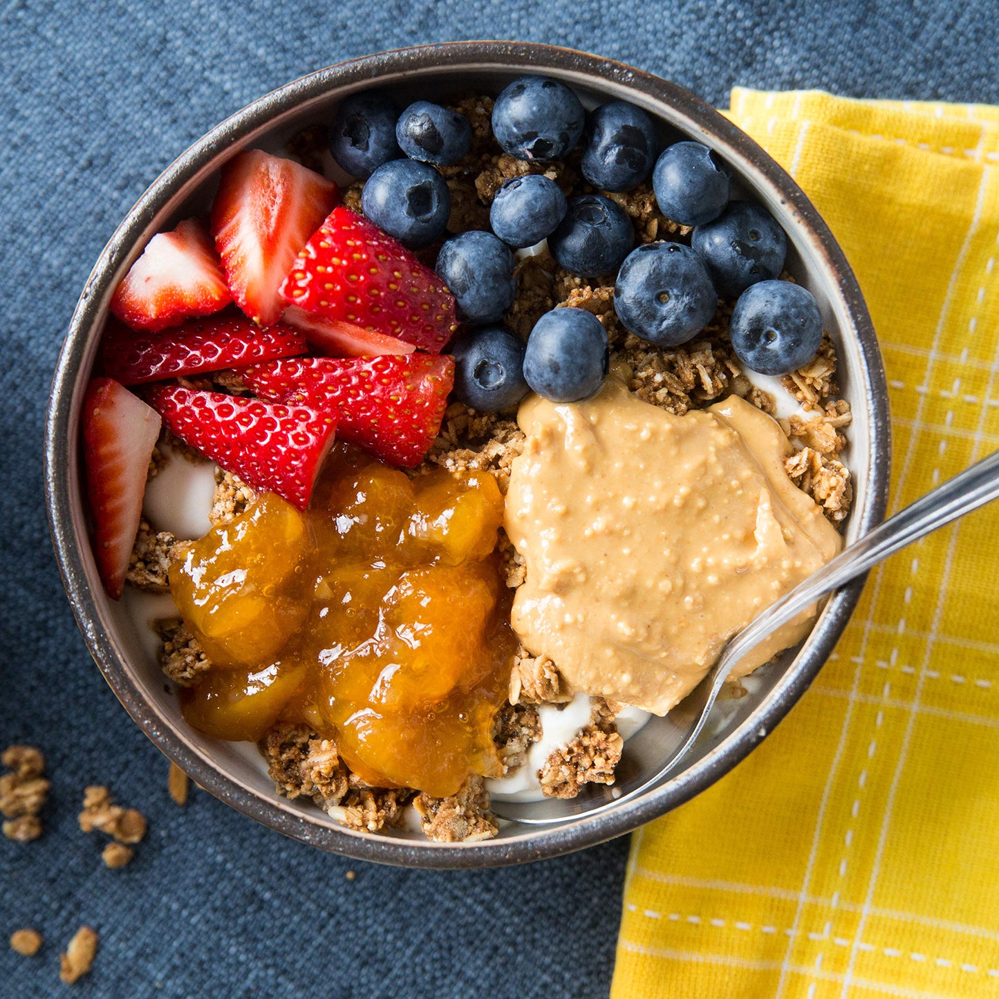 Big Spoon Roasters Peanut Butter, Creamy, Low Sugar, with Wildflower Honey & Sea Salt, 13 Ounces