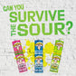 Warheads - Super Sour Candy Spray - Blue Raspberry, Green Apple And Watermelon Flavors - 0.68 Oz. Bottles - 12 Pack