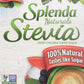 Splenda No Calorie Sweetener Naturals Packets, Made with Stevia Extract 2.8oz (Pack of 6)