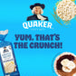 Quaker Large Rice Cakes, Lightly Salted, 4.47 oz, Pack of 6 - Healthy Snack Option, Gluten-Free, Low-Calorie Treat