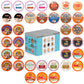 Crazy Cups Flavored Coffee Pods Variety Pack for Keurig, Assorted Flavors, 36 Count, Pack of 1