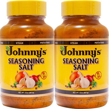 Johnnys Seasoning Salt, 32 Oz (Pack of 2)