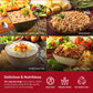 Legacy Food Storage 32 Serving Emergency Food Supply Bucket, 8 Entrees, 12,440 Total Calories, Shelf Stable Lunch & Dinner, Freeze Dried Survival Meals For Mre Camping, Hiking, Prepping