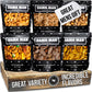 Nuts Gift Basket for Men - 6 Delicious Flavors, Unique Gift for Men, Birthday Gifts for Men, Dad, Husband - Food Gift Basket, Go
