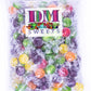Assorted Fruit Buttons - 2 Lbs Of Bulk Individually Wrapped Cherry Orange Lemon Sour Apple Grape Hard Candy