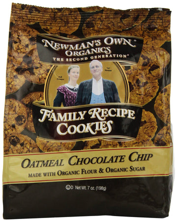 Newman's Own Organics Oatmeal Chocolate Chip Cookies, 7 oz