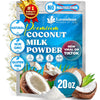 20oz Coconut Milk Powder, 100% Natural, Unsweetened, Perfect for Cake, Coffee, Tea, Creamer Alternative, No Additives, No Gluten, Vegetarian.