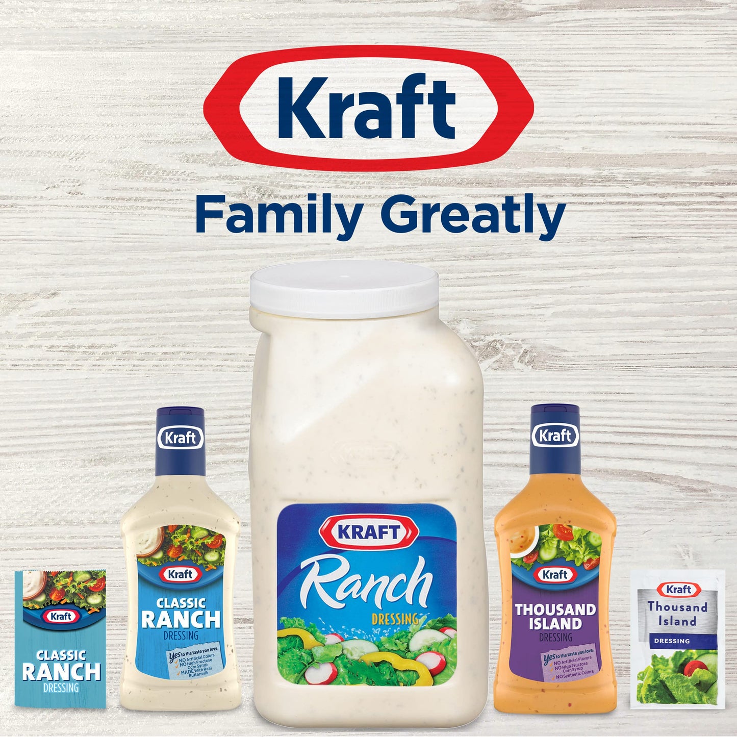 Kraft Ranch Salad Dressing (1 gal Jug)