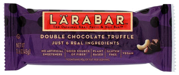 LÄRABAR Double Chocolate Truffle, 1.6 Ounce, Gluten-Free Snack Bar