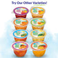 Dole Fruit Bowls Peaches in Strawberry Flavored Gel Snacks, 4.3oz 36 Total Cups, Gluten & Dairy Free, Bulk Lunch Snacks for Kids