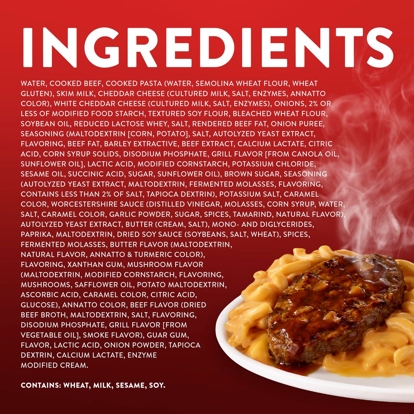 Stouffers Salisbury Steak, Single Serve, Frozen Salisbury Steak, Single Frozen Meals 9.625 oz