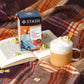 Stash Tea Cozy Cinnamon Vanilla Herbal Tea - Caffeine Free, Non-GMO, 18 Count (Pack of 6) - 108 Bags Total