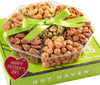 Nut Haven Thanksgiving Nuts Gift Basket - Extra Large Assortment of Sweet & Roasted Salted Nuts - 2 Pound Assorted Food Gift Box