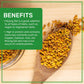 Jiva Organic Yellow Moong Dal 2 Lb - Non-Gmo, Gluten Free - Great For Kitchari - Split Yellow Mung Beans