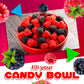 Berries Gummy Candy | 2 Pound Bag | Red And Black Soft Snacks