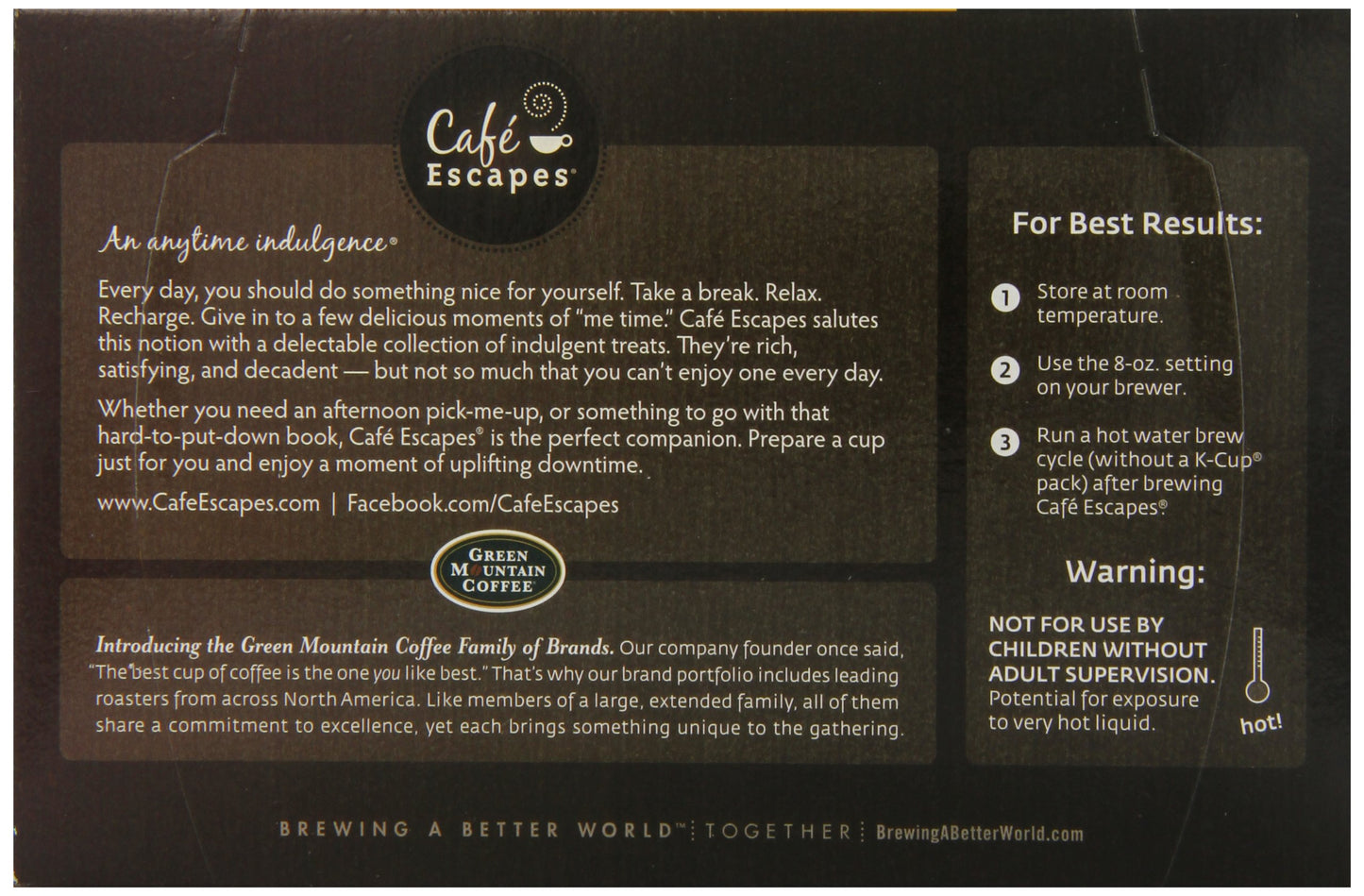 Green Mountain Chai Latte, 12-Count K-Cups