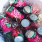Nixie Sparkling Water, Pomegranate Green Tea, Lightly Caffeinated (15mg) | 12 fl oz cans, 24 pack | Organic, Vegan, Non-GMO, Glu