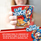 Cap N Crunch Breakfast Cereal, Original, 1.51oz Individual Cups (12 Pack)