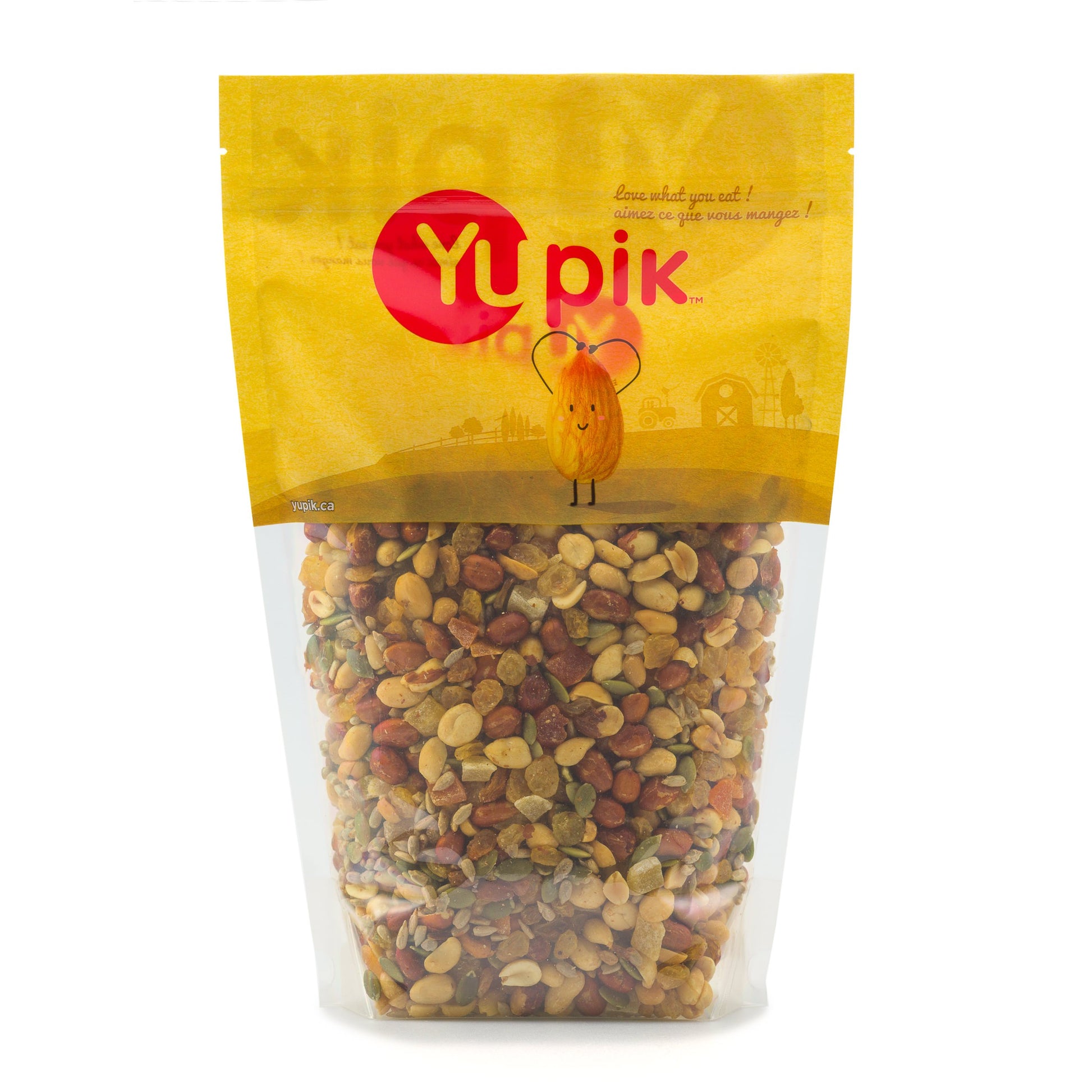 Yupik Sierra Trail Mix, 2.2 lb, Almonds, Peanuts, Pumpkin Seeds, Sunflower Seeds, Raisins, Pack of 1
