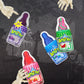 Baby Bottle Pop Candy Lollipops - Bulk Candy Variety Party Pack - 10 Count Lollipops W/ Powdered Sugar Dip In Assorted Fruity Candy Flavors - Bulk Candy For Party Favors, Birthdays, Baby Showers