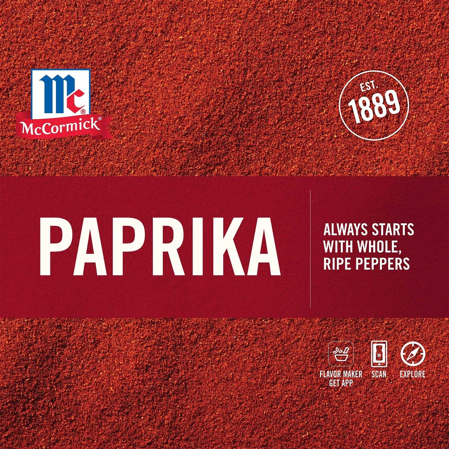 McCormick Gourmet Organic Paprika, 1.62 Oz