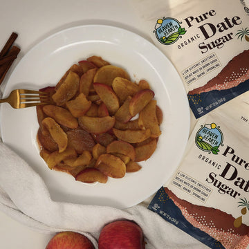 Heaven & Earth Pure Organic Date Sugar, 12Oz Resealable Bag | Natural Sugar Alternative | Low Glycemic | Good Source Of Fiber |