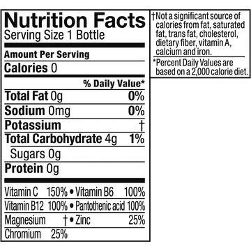 vitaminwater zero Power-C, 20 fl oz, 24 Pack