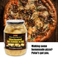 MW Polar Whole Marinated Mushrooms, 35 oz Glass Jar, Pack of 2