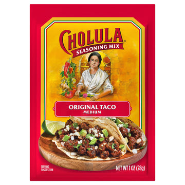 Cholula Taco Seasoning Mix, Original Flavor, 1 oz Pack