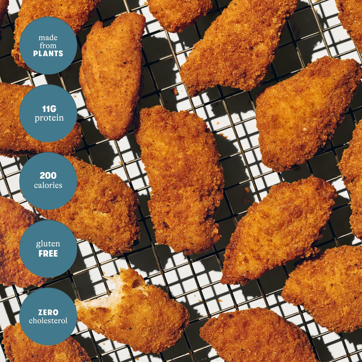Daring Breaded Plant Chicken Wings, Vegan, 8oz Pouch (Frozen)